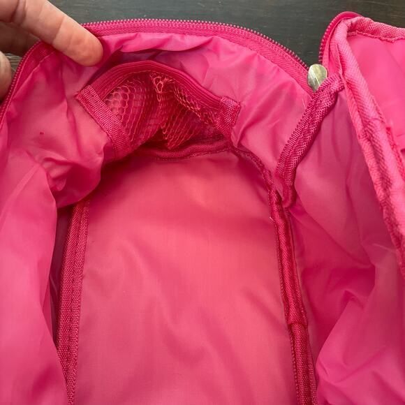 Anime Cosmetic Case Makeup Train Bag Pink Kawaii Memebox Brush Holder UNUSED - Picture 12 of 12